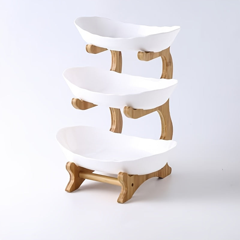 NatureStack 3-tiers fruktkorg – Rymlig och funktionell