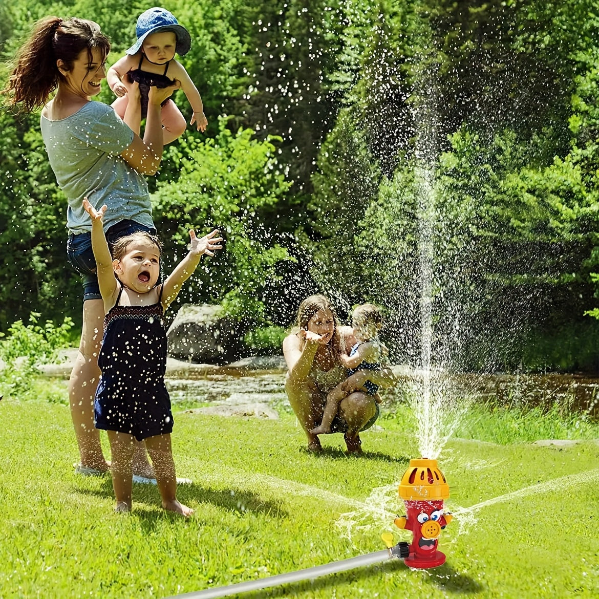 Lekfull Vattensprinkler Brandpost – Roligt och Uppfriskande för Barn