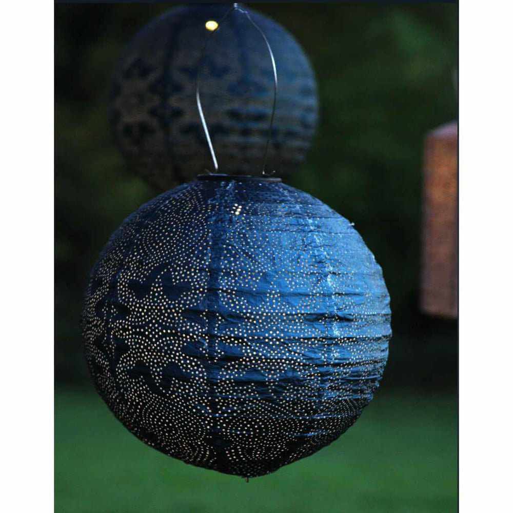 Trädgårdslampa Bollformad - Dekorativ & Solenergi