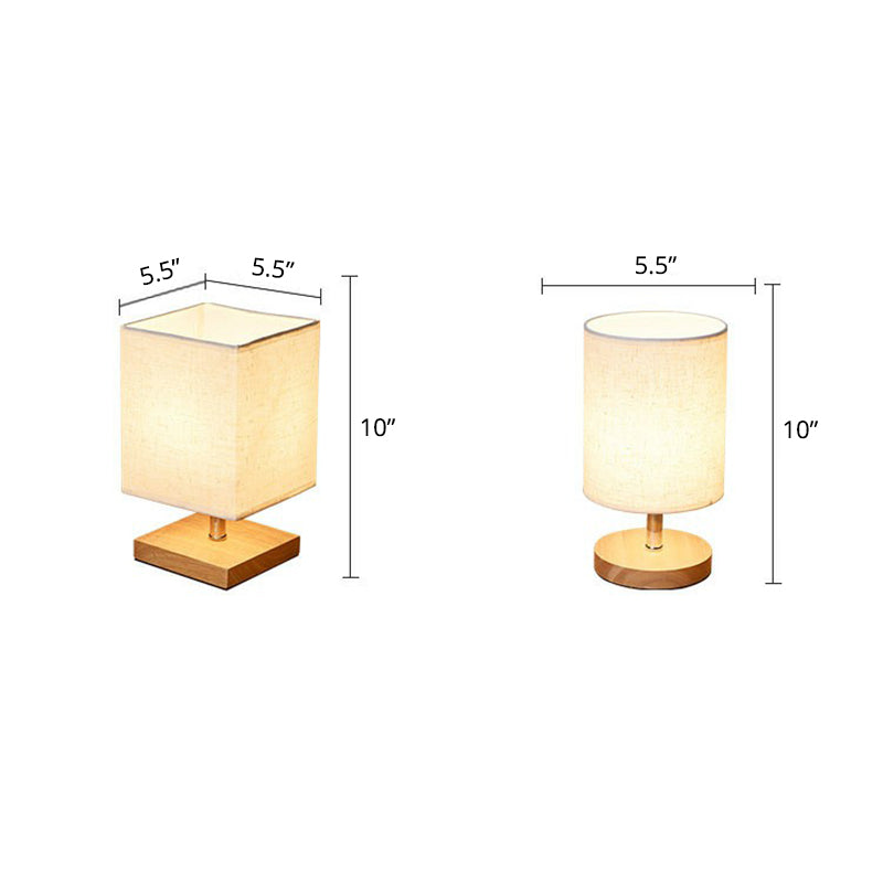 Stilren Minimalistisk Bordslampa – LinenWood