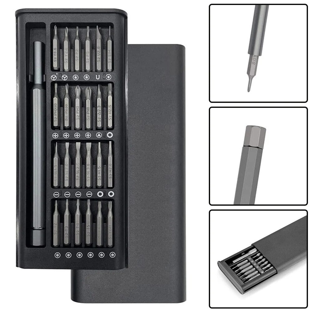 MasterGrip Elite Verktygsset | Magnetisk Skruvmejsel & Borrkombination för Snabba och Lätta Reparationer