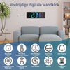 LumiWall Digital Väckarklocka – Stor, Färgglad och Lätt att Läsa