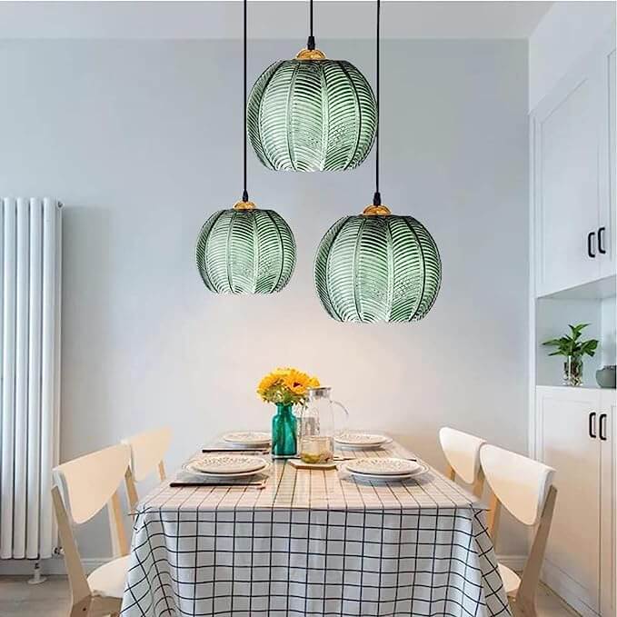 Taklampa - Modern Design med Matt Glas