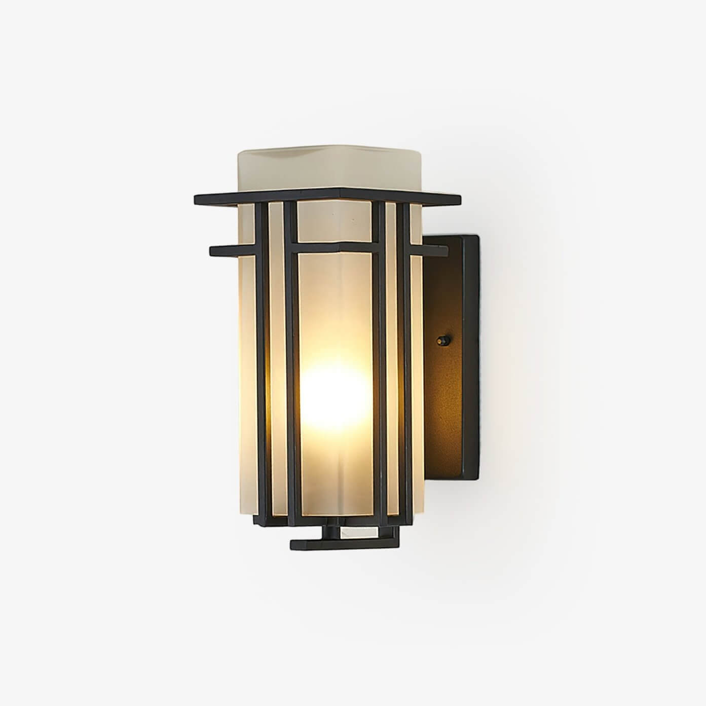Utomhus Vägglampa - Järn & Glas