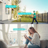 Trådlös Utomhusövervakningskamera med WiFi – SecureView 360