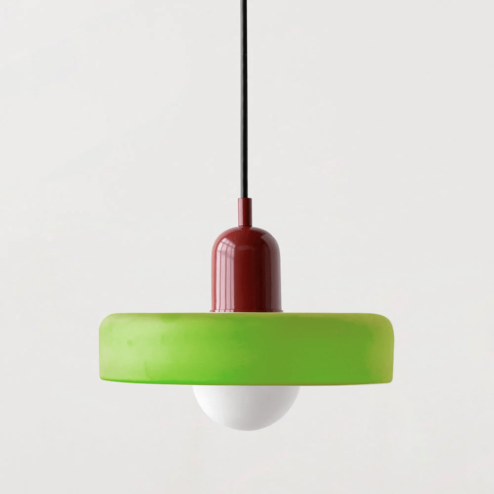Färgglad Glas Taklampa - Modern Design