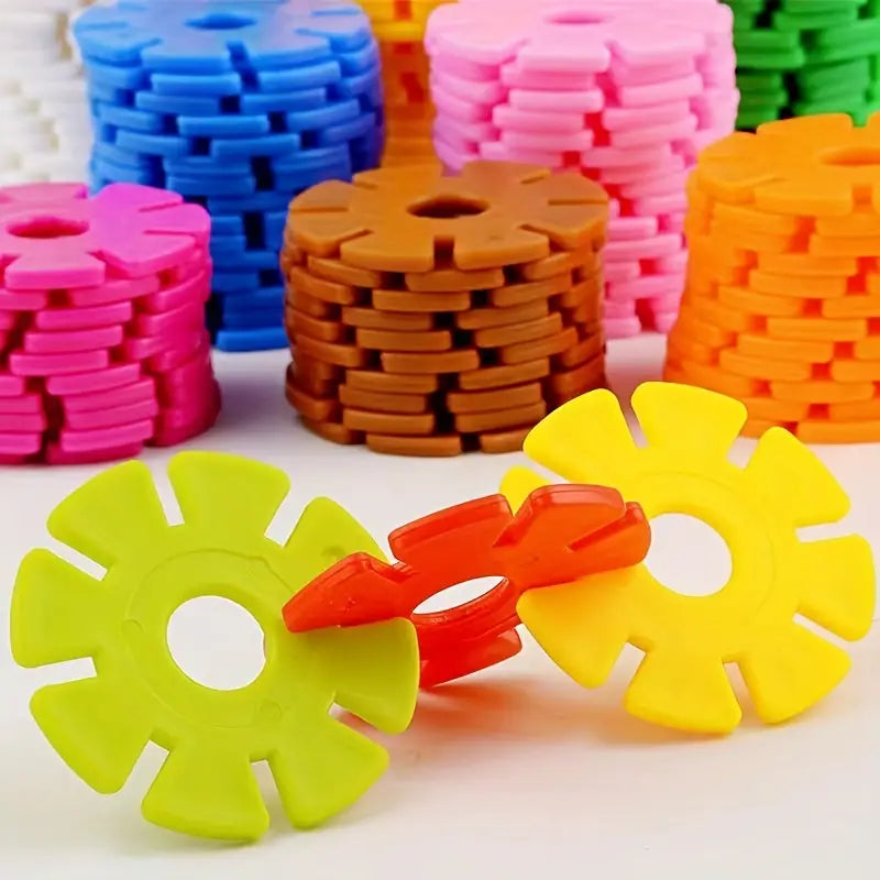 PrimeBuild CreaDiscs | Discos Interconectables para Ingeniería, Desarrollo de Habilidades Motoras Finas y Juego