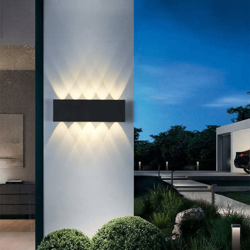 Modern LED Vägglampa - Utomhusbelysning