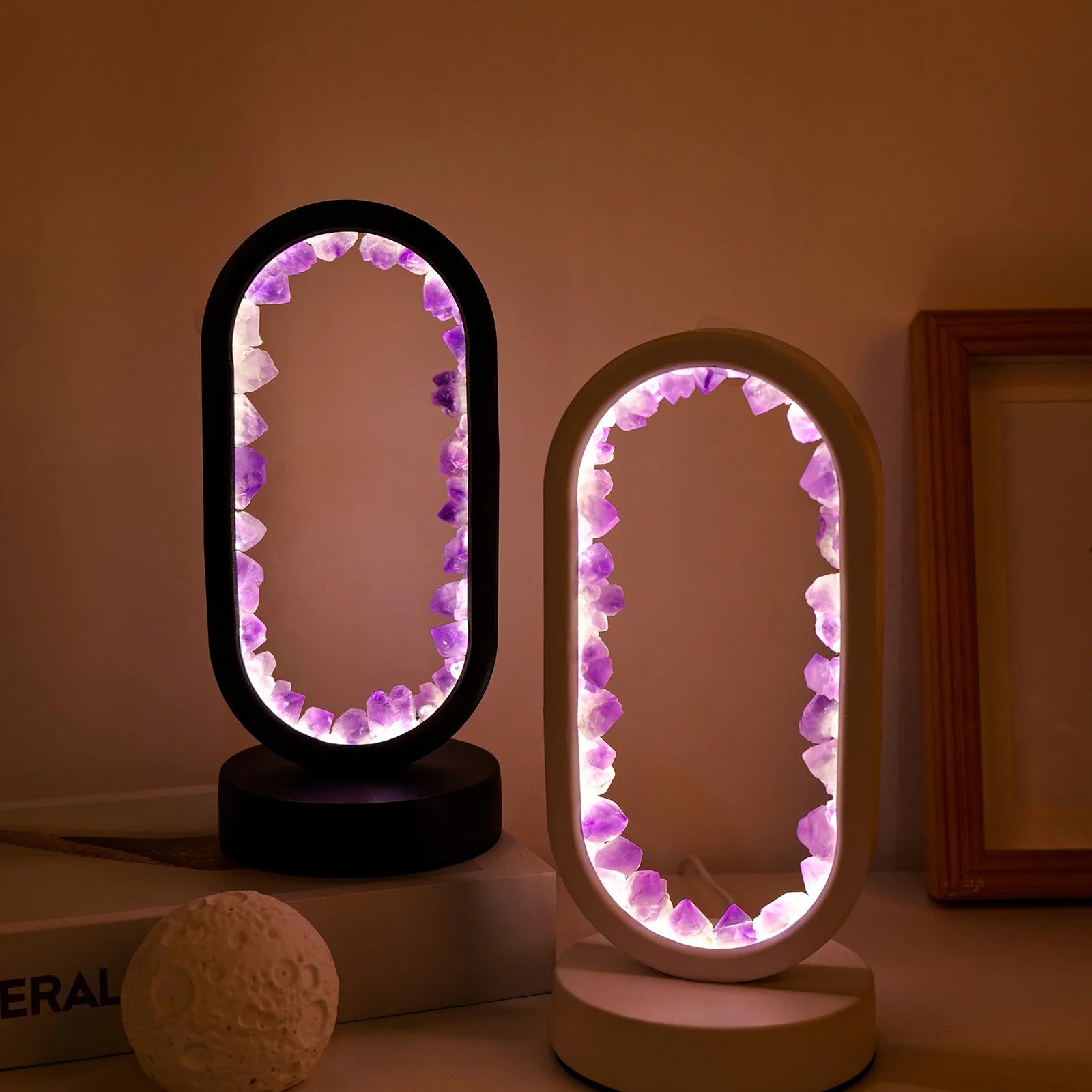 Handgjord Ametistlampa - Serenith