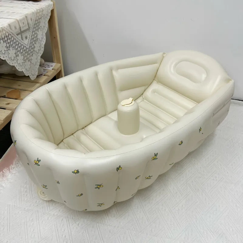 Uppblåsbar Babytub för Resor – BubbleNest