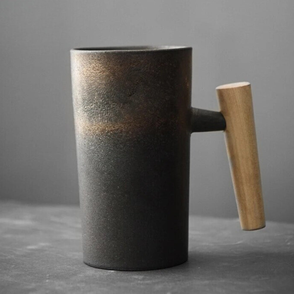 Nordiska Latte Muggar med Jordnära Design – NatureSip