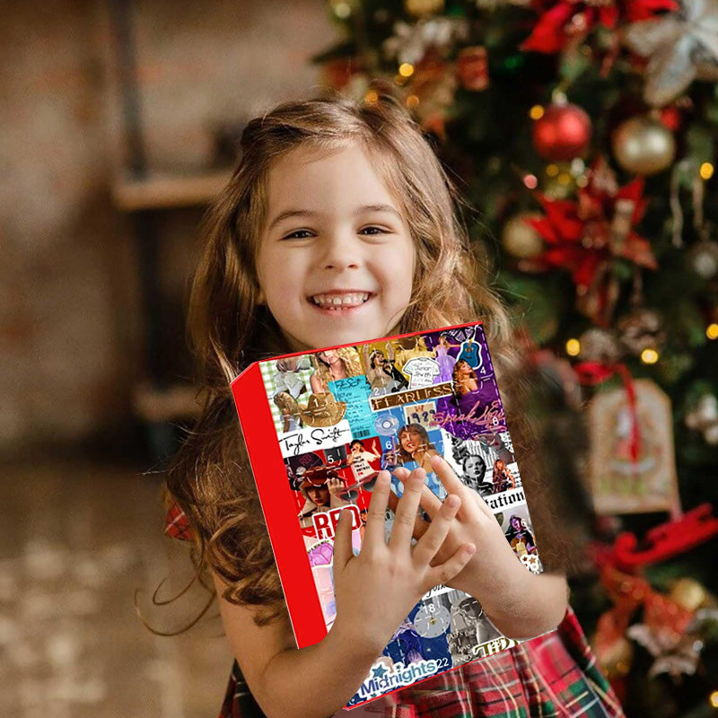 IconCharm Taylor Swift Adventskalender | Festlig 24-dagars nedräkning med unika samlarobjekt