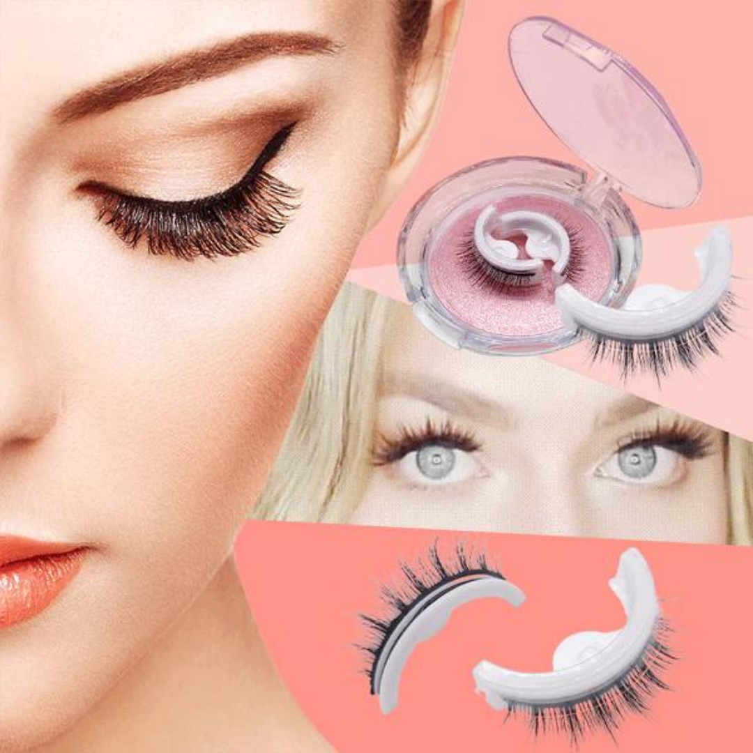LashCouture Limfri Ögonfransar | Självhäftande, Återanvändbara och Naturliga Ögonfransar