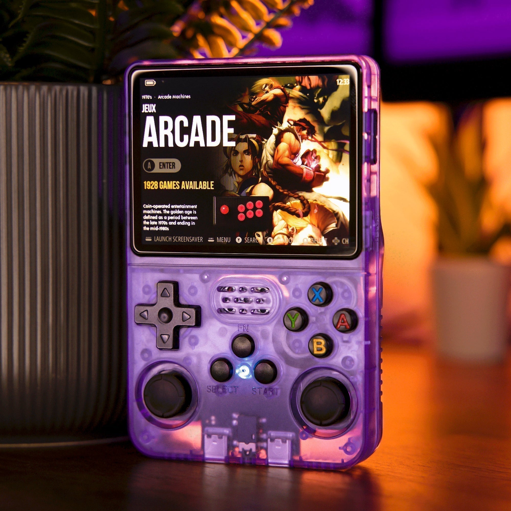 Kompakt Retro Spelkonsol – PixelPlay Pocket