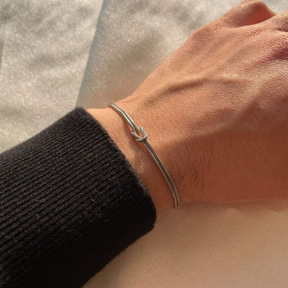 Minimalistisk Knutarmband – Elva