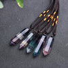 Naturlig Kristall Ametist Helande Halsband – Lyra