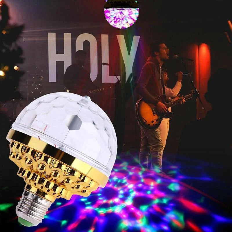 LED Disco Party Lampa – PartyGlow Spin