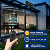 Smart Solar Hängande LED-lampa – Ljusstark, Säker och Energi Effektiv