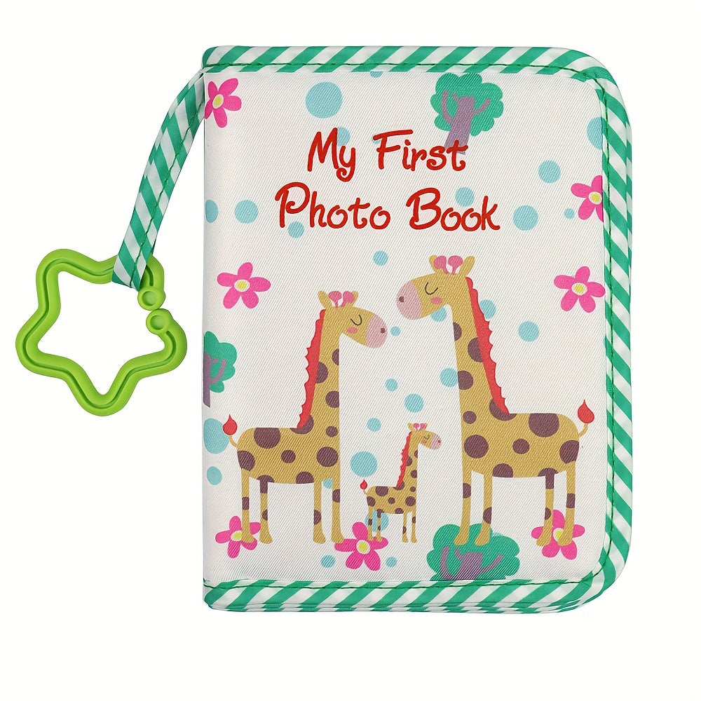 Giraff-temat Fotoalbum – Hållbar Minnebok för Babys Första Fotografi
