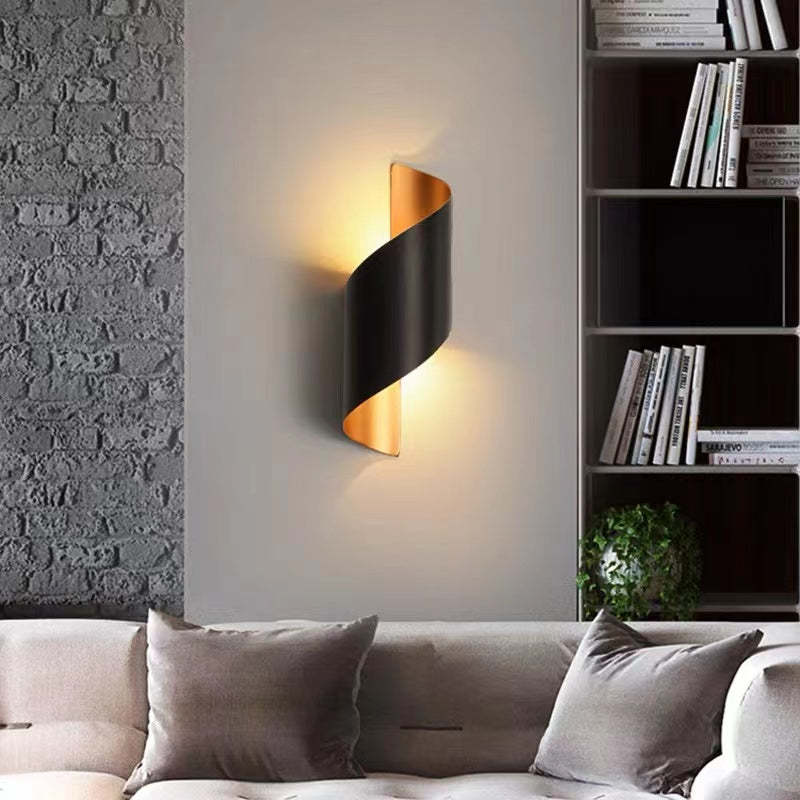 Modern Spiral LED Vägglampa - TwistLight