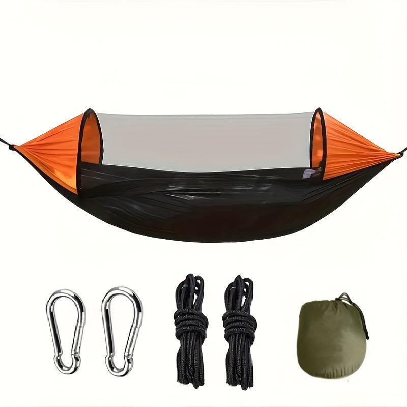Relax Plus Anti-Myg Hammock – Säker, Rymlig och Bekväm för Utomhusbruk
