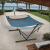 Padded Hammock with Stand – Bekväm bambuspreader och kudde