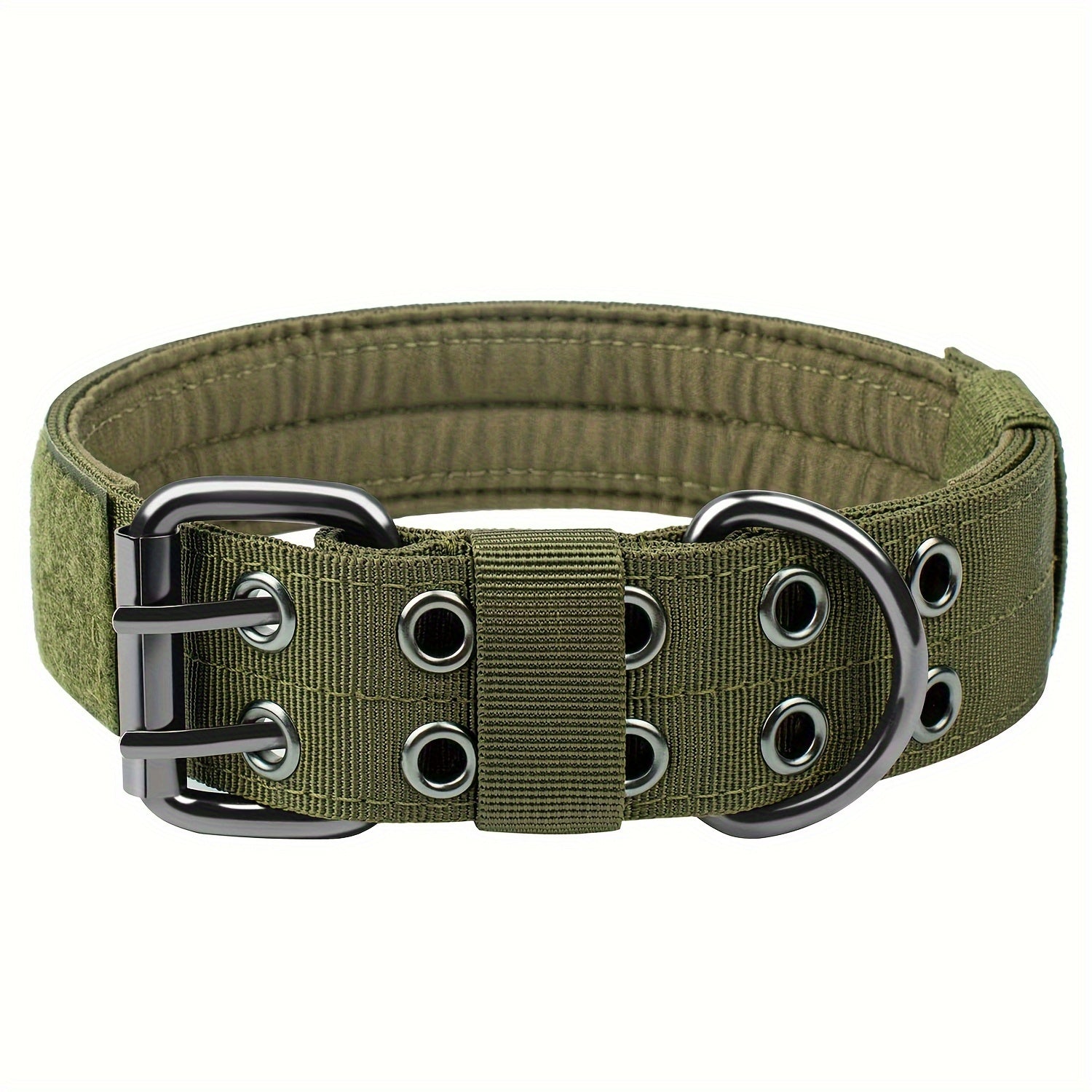 Justerbar Nylon Hundhalsband – Komfort och Kontroll för Stora Hundar