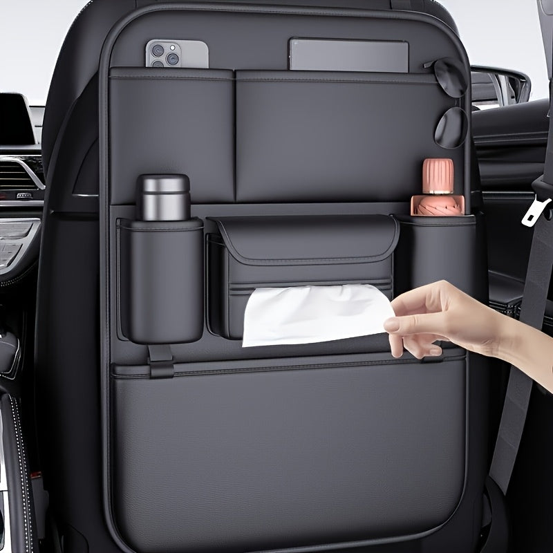 PU-läder Baksäte Organiser – Elegant och Funktionell