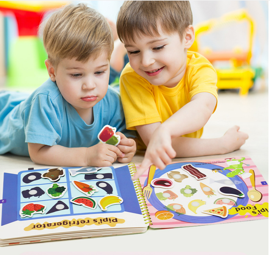 Utbildande Busy Book för Barn – LearnJoy
