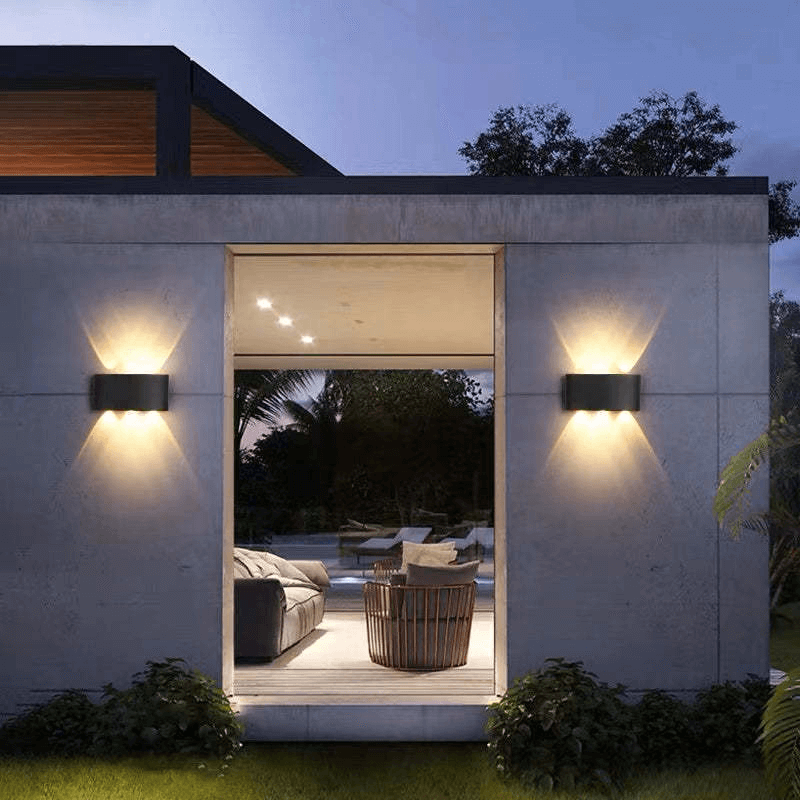 Modern LED Vägglampa - Utomhusbelysning