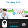 Roterande WiFi Inomhuskamera – HomeView Mini