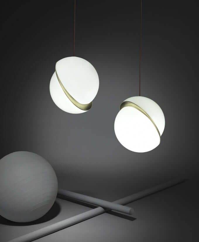 Halvmåne Hänglampa - LED Hänglampa