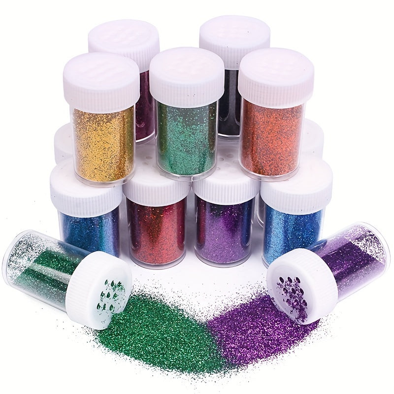 Glitterset för hantverk – Perfekt för festdekorationer och kreativa projekt