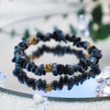 Stilren Armband Tillverkat av Naturliga Stenar och Kristallpärlor - Celine