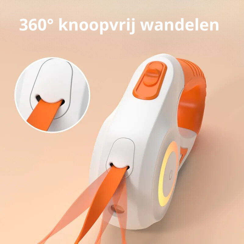 Upplyst Hundkoppel med Ficklampa – GlowGuard