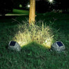 Trädgårdsstenlampa - LED Solenergi Utomhuslampa