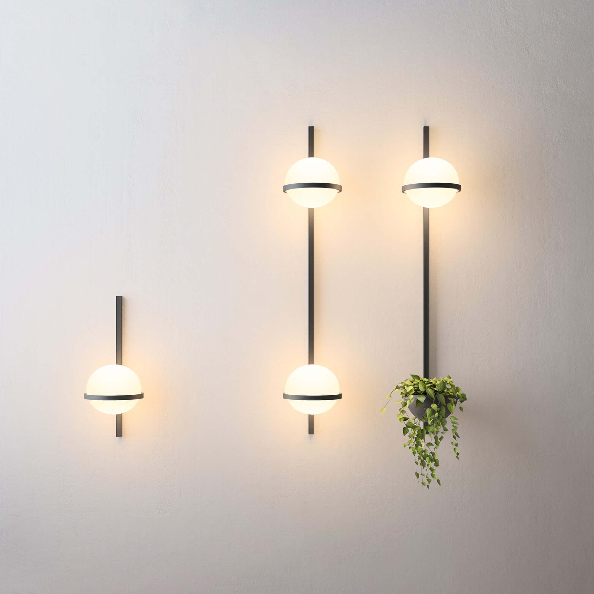 Modern Utomhusvägglampa - Vattentät