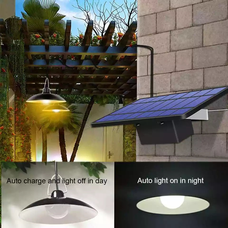 Trådlös solenergi LED-lampa med fjärrkontroll – TwinRay