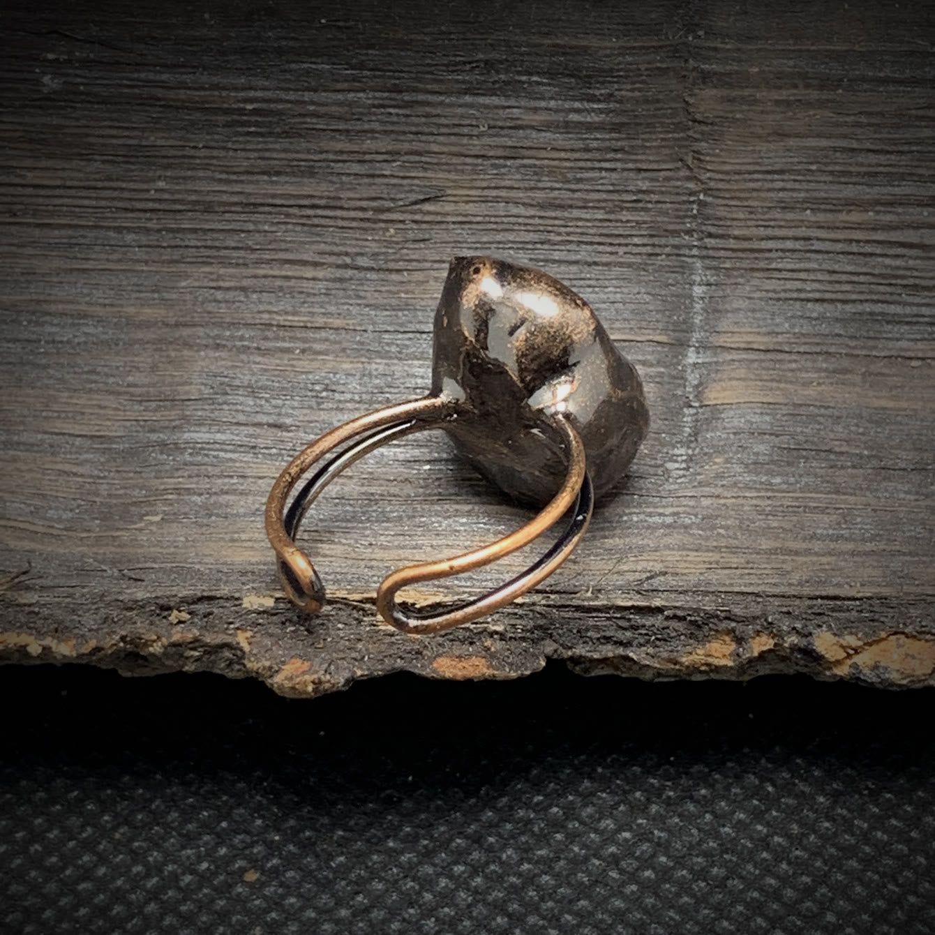Naturlig råsten födelse ring – Selina