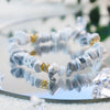 Stilren Armband Tillverkat av Naturliga Stenar och Kristallpärlor - Celine