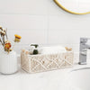 Set med 2 Handgjorda Macramé Förvaringskorgar – Boho Chic för Stilig Organisation