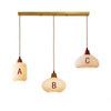 Stilren Keramisk Taklampa - Rustik Design