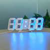 Futuristisk LED Väggklocka – Minimalistisk Design med Smart Tidsvisning