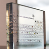 LuxaScience Periodiska Systemet | Stilfull 3D Akryl Display med Äkta Element