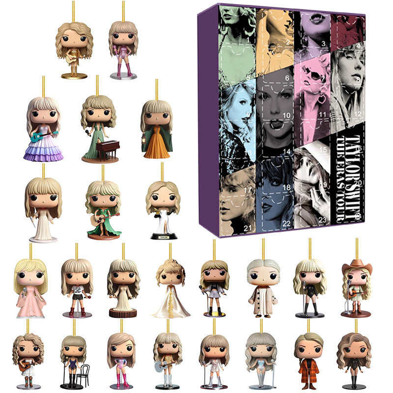 IconCharm Taylor Swift Adventskalender | Festlig 24-dagars nedräkning med unika samlarobjekt