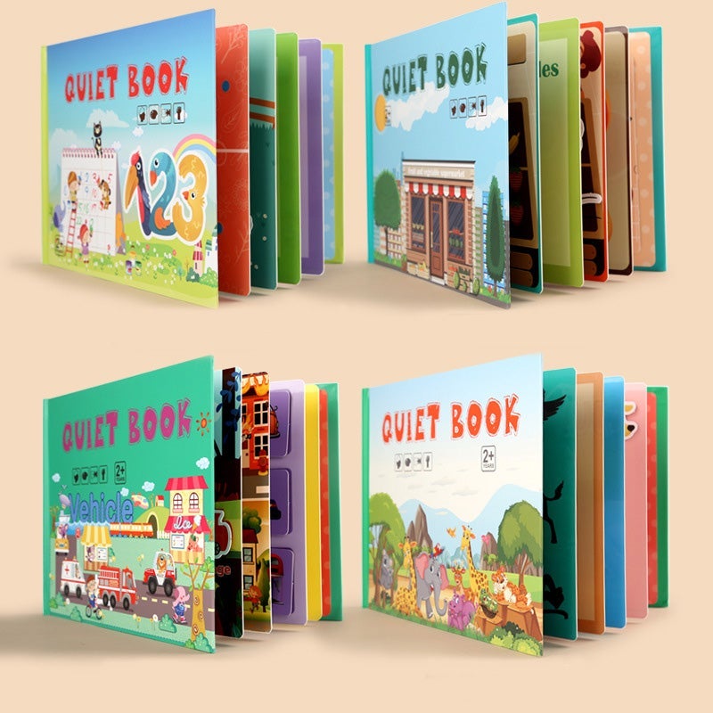 Utbildande Busy Book för Barn – LearnJoy