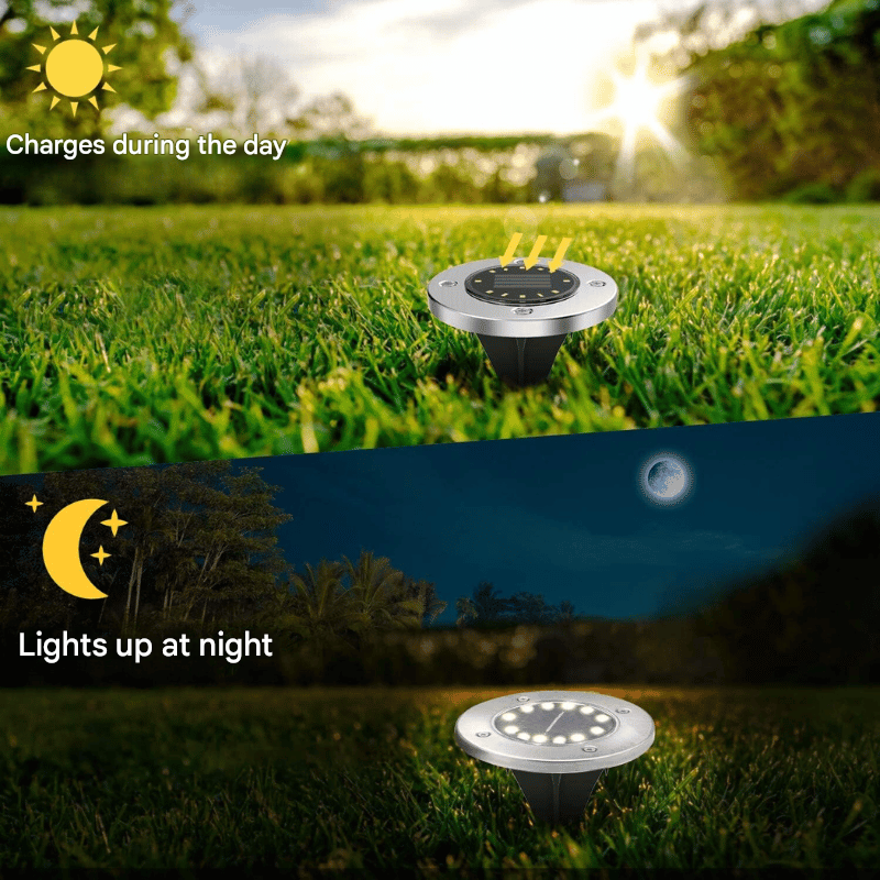 Solar Ground Spotlight för Utomhusbruk – SunHalo