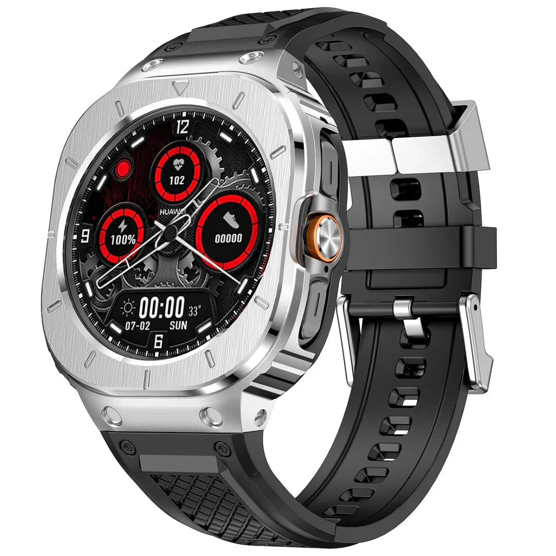 Robust Rostfri Stål Höljeset för Samsung Galaxy Watch Ultra