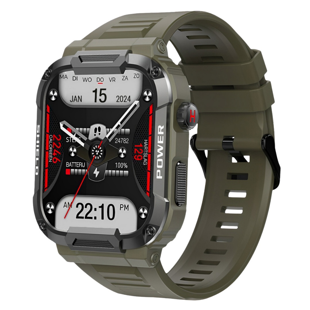 Robust Smartwatch för Män - IronPulse X1