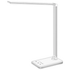 Modern justerbar LED-skrivbordslampa med USB-laddningsport - BrightEase